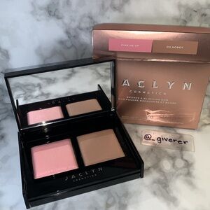 NIB JACLYN Cosmetics Pink Me Up / Oh Honey Bronze & Blushing Duo